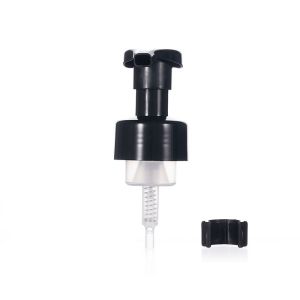 China 42mm Plastic Inner Spring 1.0-1.2CC Large Output Foam Pump With Cover supplier