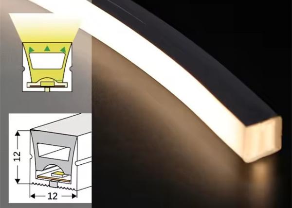 Flexible Led Neon 1212 Strip Silicone Lamp 12*12MM with Embedded Ceiling No Main Lamp