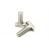 M10 T Head Stainless Steel Screws / Silvery Hammer Head Screw For Industry