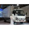 China 3 Ton / 5 Ton ISUZU Transport Refrigerated Box Truck 6980*2100*3060mm wholesale