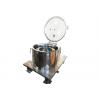 Vertical PPTD Top Discharge Basket Centrifuge For Hemp And Alcohol Extraction