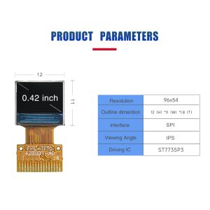 China Small-Sized 0.42 0.85 0.96 Inch TFT LCD Module with SPI Interface and Touch Screen Display wholesale