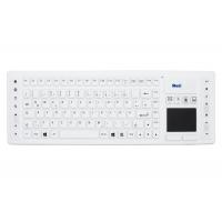 China Multi Media NEMA4 Washable Medical Keyboard Wireless With Built In Touchpad on sale