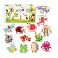 China Colorful Refrigerator Cute Animal Fridge Magnets For Kids on sale