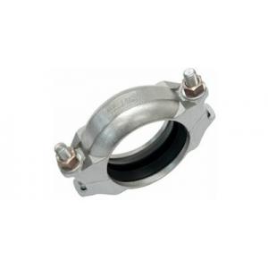 China Uniform Thickness Groove Lock Pipe Fittings , Grooved Pipe Clamps For Industrial supplier