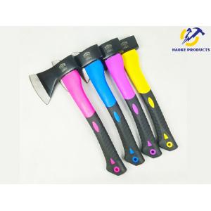 600G Size Forged Carbon Steel Materials Throwing Axe With Color TPR Handle (XL0136)