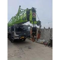 China Used Zoomlion Truck Crane 50t With Tyres 12.00-20 Engine Model WP9H336E50 on sale