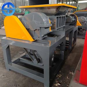 Alloy Blades Dual Shaft Shredder 1500kg/H Two 22kw Motors