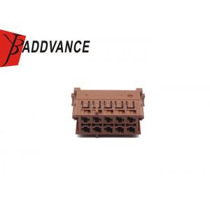 China A0525456526 705-489 Automotive Brown 10 Pin Female Terminal Connector For Mercedes Benz supplier