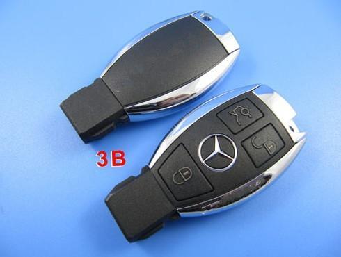 Llave elegante del coche del botón del Benz 3 con AD900 más, llave estupenda Proogrammer del MVP