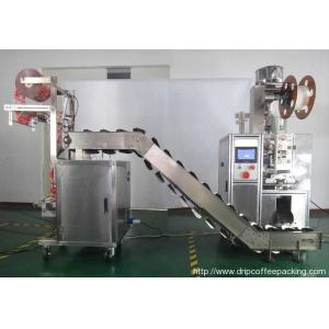 China Pyramid Tea Bag Packing Machine with Outer Bag Package supplier