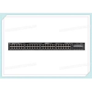 China IOS da base do IP do ponto de entrada WS-C3650-48PD-S do porto do interruptor 8 da fibra ótica de Cisco da camada 3 controlado supplier