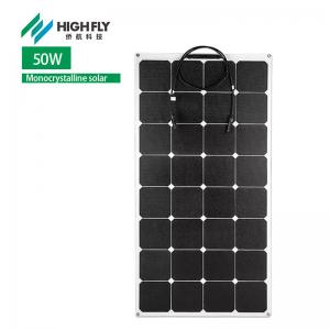 China 50W High Flexible Solar Powered Panel Half Cell System For Home supplier