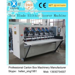 China Carton Making Machine Automatic And Manual Thin Blade Slitter Scorer Folder Gluer supplier