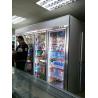 Glass Display Walk In Chiller With CE Certification For Hypermarket
