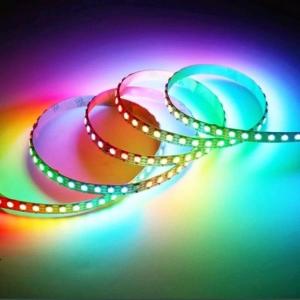 China 300LEDs 12V Flexible Flat Led Light Strip Ultraviolet SMD5050 16.4 Ft/5m For Indoor Party Body Painting supplier