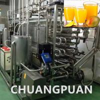 10000KG According To Actual Stainless Steel Mango Pulp Production Line Delivery 40-70days