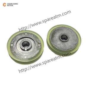 China Fujitsu F510 ATM Machine Parts KD03300-C601 Note Feeder Thin Wheel With Rubber wholesale