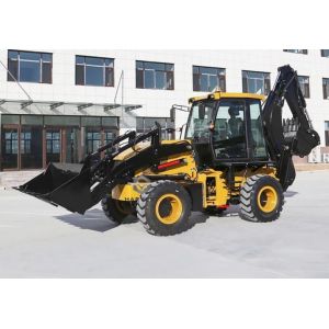 China 1m3バケツのユチャイエンジン付き,関節式WZ30-25ミニバックホーローダー wholesale