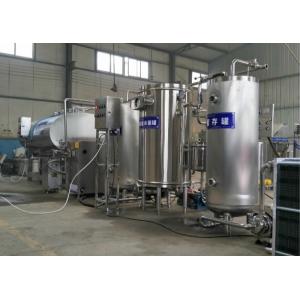 China Delicious Flavour Dairy Yogurt Processing Equipment Small Scale For Plastic Bottled supplier