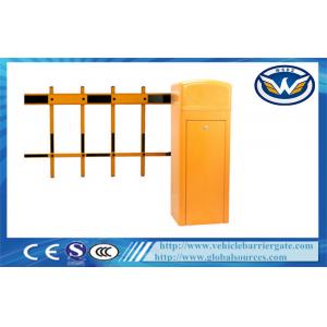 China Manual release Parking Barrier Gate with Fan Colling Machine Used For Toll Gate supplier