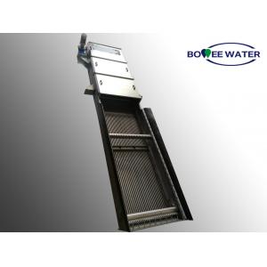 China Filtering Wastewater Bar Screen , Mechanical Bar Screen Wastewater Long Service Life supplier