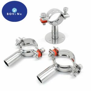 China ODM Stainless Steel Pipe Hanger , Double Stainless Steel 304 Tube Fittings supplier