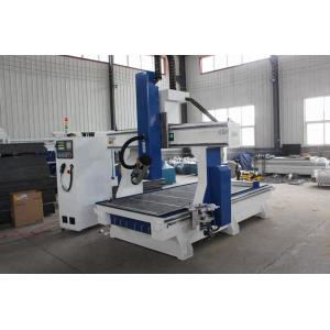 China 18KW CNC Metal Cutting Machines 1325 4 Axis Cnc Router Engraver Aluminum supplier