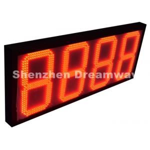 8888 Outdoor LED Signs for Gas Station with Red 12" Size Meanwell Power Supply