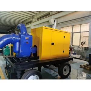 2000 Cubic Mobile Water Pump Unit 16 Inches Without Blockage Flood Control