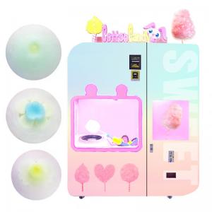 China Highly Interactive Vending Cotton Candy Machine Smart Fully Automatic supplier