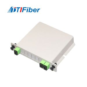 China SM MM繊維1X2のデジタル光学ディバイダーの反塵のEasyingの取付け supplier