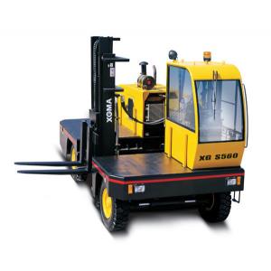 China Hydraulic Cylinder 3T 6T Side Loader Forklift Truck 1400MM Fork Length supplier