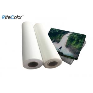 White 270gsm Wall Mural Polyester Canvas Rolls Matte Self Adhesive Blank Waterproof