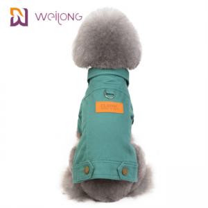 Customized Cotton Canvas Pet Coat Soft Sherpa Lining Puppy Winter Coat