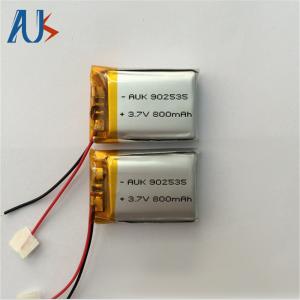 OEM / ODM Ultra Thin LiPo Battery Cell Li Ion Battery 800mah 3.7v