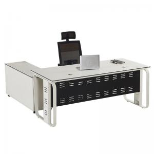 Eco-Friendly Office Furniture Freestanding Executive Computer Desk for Home and Business
