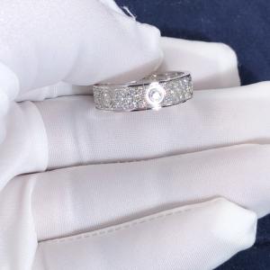 Car Tier LOVE Ring Small Model Factory Custom Fine Jewelry 18k Pure Gold Natural Diamonds Ring