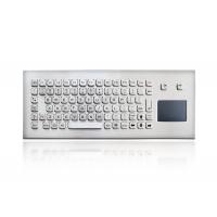 China Integrated Ultra slim Industrial Keyboard With Touchpad for ticket vending machine on sale
