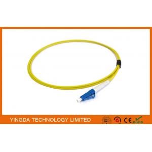 Single Mode Optical Fiber Pigtails LC PC Simplex 2.4 mm Diameter 3 Meter