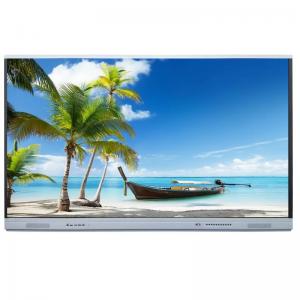 86 Inch Capacitive Infrared Technology IPS Interactive Touch Screen Monitor DLED Screen