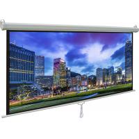 China Wall Mounted Manual Projection Screens 60 - 300 Customized Size on sale