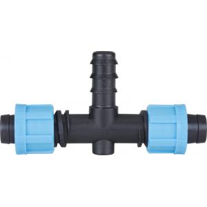 China Plastic Strong  Drip Tape Connectors Durable Micro Irrigation Connectors supplier