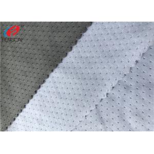 China 160Gsm Polyester Spandex 4 Way Stretch Mesh Fabric Weft Knitted Fabric supplier