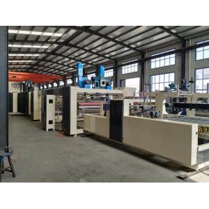 1.2mm Packaging Printing Machine Corrugated Carton Flexo Printing Machine With Folder Gluer