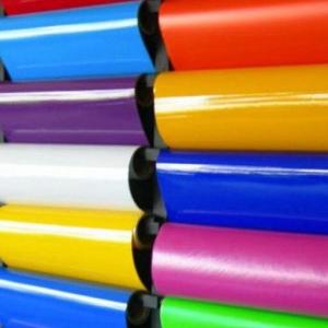 China Grade A 80mic Multi Color Vinyl Stickers 120g For Cutting Plotter supplier