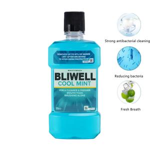 Adult Alcohol Free Antibacterial Mouthwash 500ml Mild Mint Mouthwash