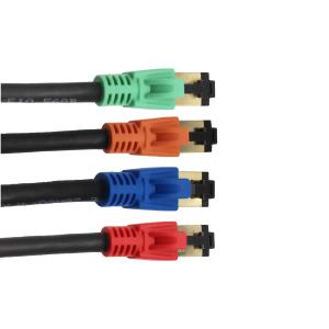 China High Speed 600MHz Cat7 Patch Cord 10Gbps Rj45 Connector Cat7 SFTP Cable supplier