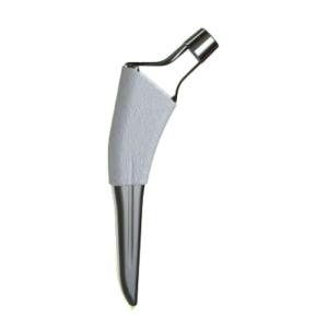 China Articulação artificial do quadril haste cimentada 120-145mm CoCrMo prótese articular supplier