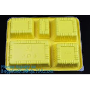 Personalized plastic food box sushi packaging tray,Food Use and Tray Type disposable plastic sushi tray,fast food tray,p